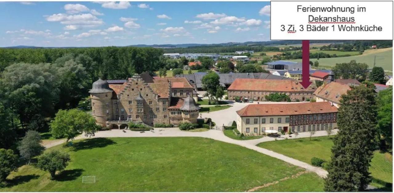 Gutsverwaltung Schloss Eyrichshof Ebern Exteriér fotografie